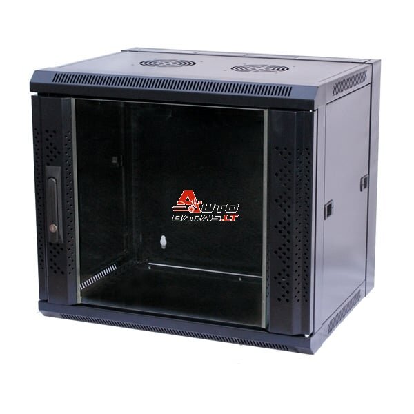 Komutacinė pakabinama spinta 19" 15U 600x450x769 (juoda)