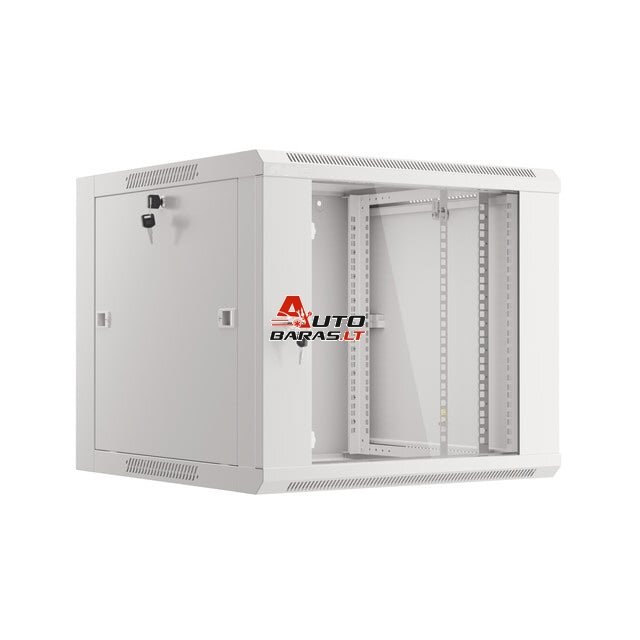 Komutacinė spinta 19'' pakabinama 12U 600x450x635 (surinkta)