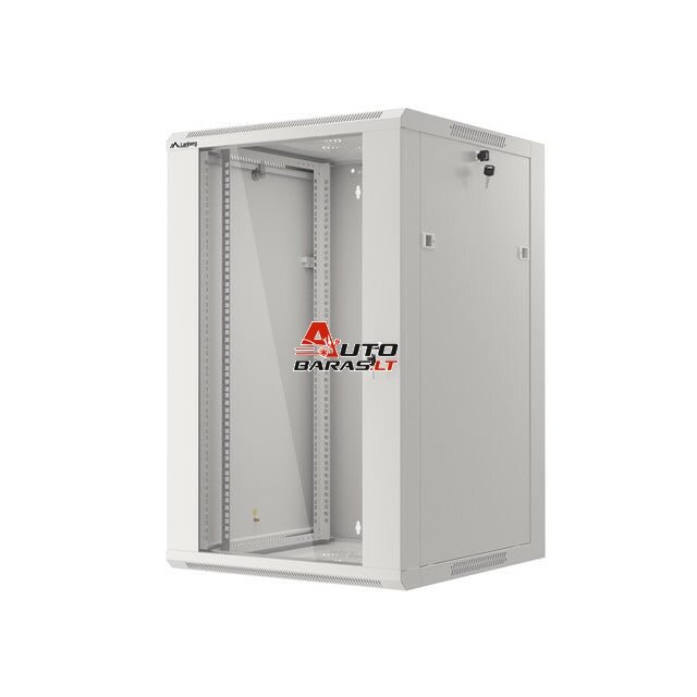 Komutacinė spinta 19'' pakabinama 27U 600x600x1388 (RAL7035, nesurinkta)