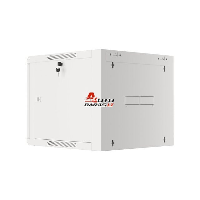 Komutacinė spinta 19'' pakabinama 9U 600x450mm (pilka, surinkta, IP20) AWM2-6409