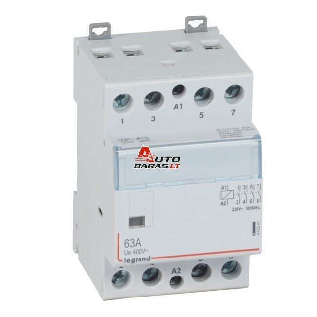 Kontaktorius 4N/O 400V AC CX Legrand 412541