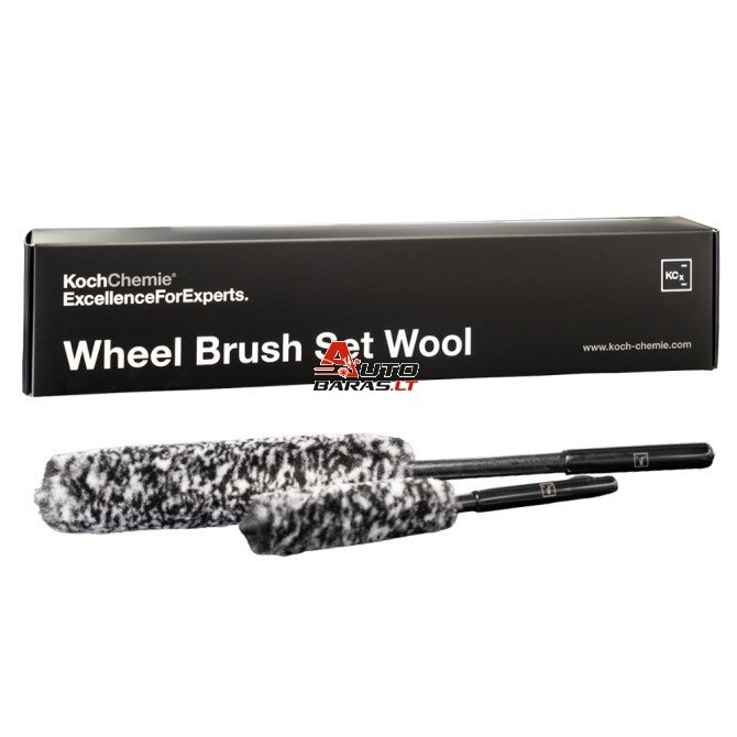KOCH CHEMIE Wheel Brush Set Wool - Vilnos - ratlankių plovimo rinkinys