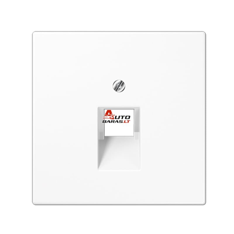 Kompiuterinio lizdo apdaila JUNG LS969-1UAWW (balta, 1xRJ45)