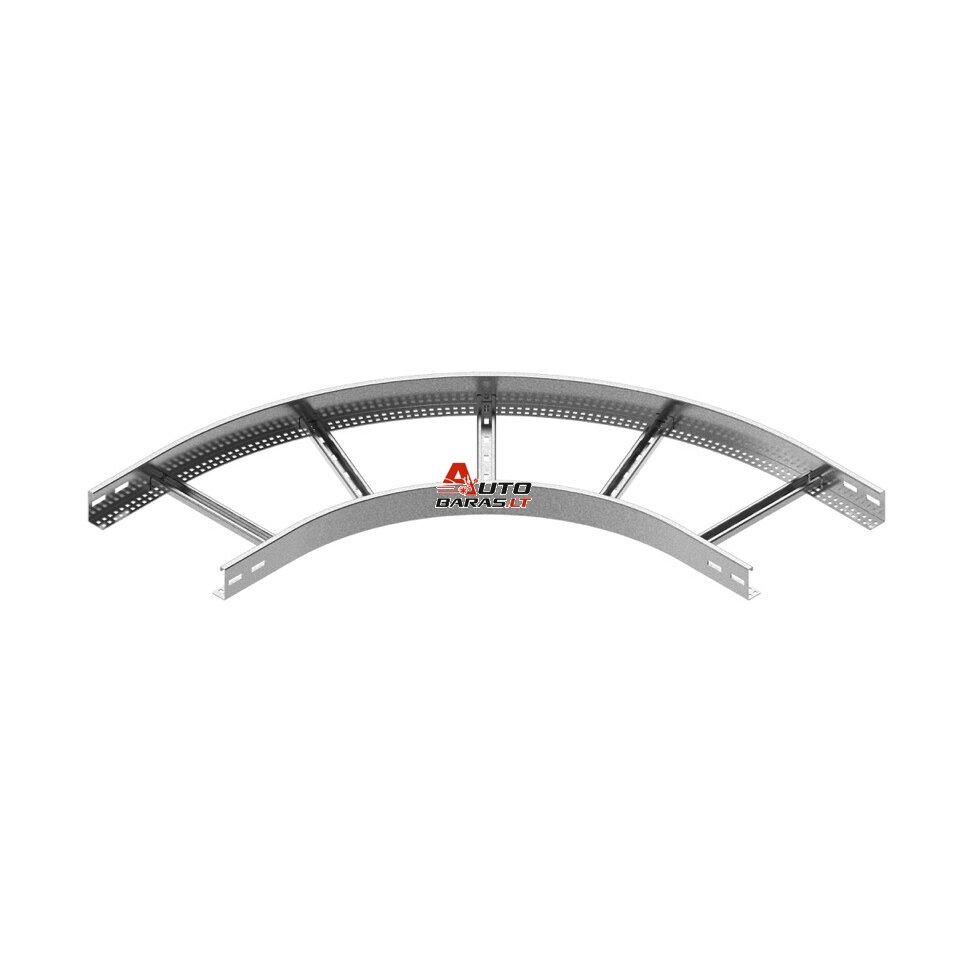 Kopėčių horizontalus posūkis 90° kampu BAKS LDP/LDOP600H60 Kopėčių horizontalus posūkis 90° kampu BAKS LDP/LDOP600H60