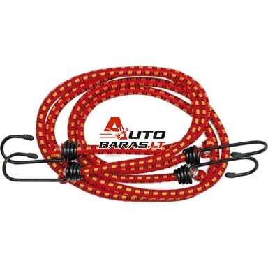 Krovinio tvirtinimo juosta (elastinė) 1m (2vnt) Krovinio tvirtinimo juosta (elastinė) 1m (2vnt)