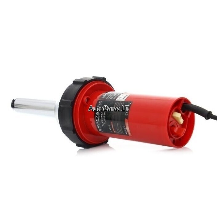 KRAFTDELE LITAVIMO PISTOLETAS PLASTIKUI 1000W 1