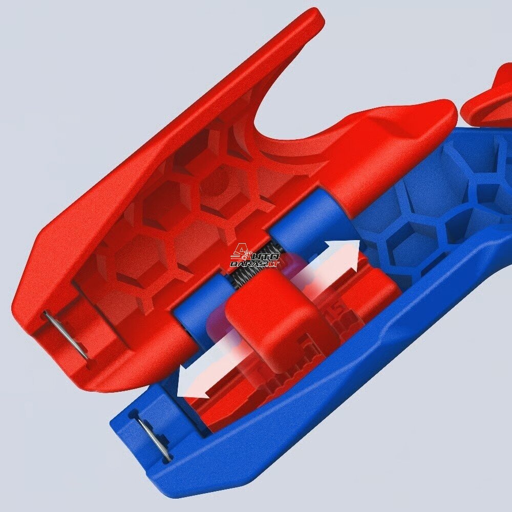 Laidų nuvalymo įrankis FV kabeliams KNIPEX ErgoStrip 3
