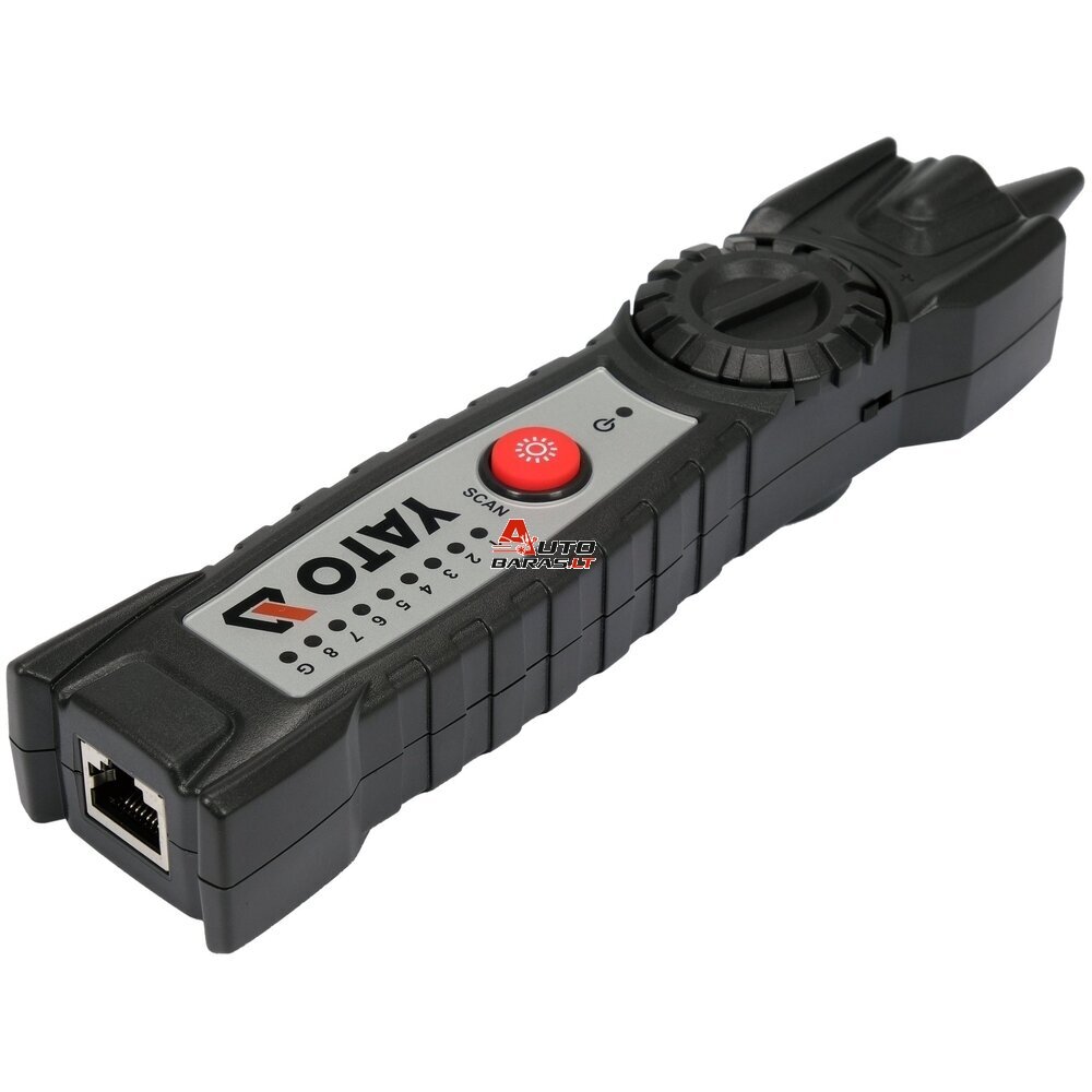 YATO Laidų testeris ir ieškiklis | RJ11 RJ45 4