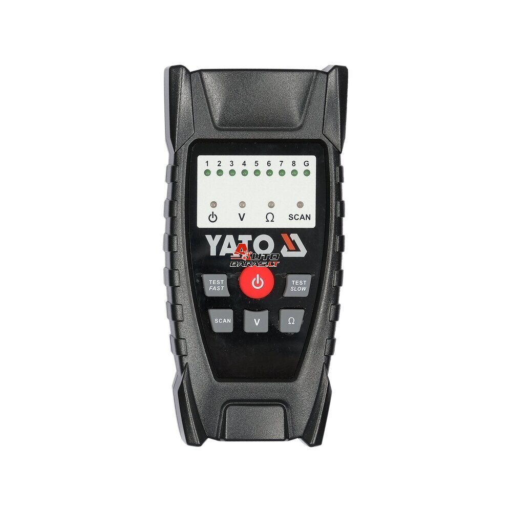 YATO Laidų testeris ir ieškiklis | RJ11 RJ45 1