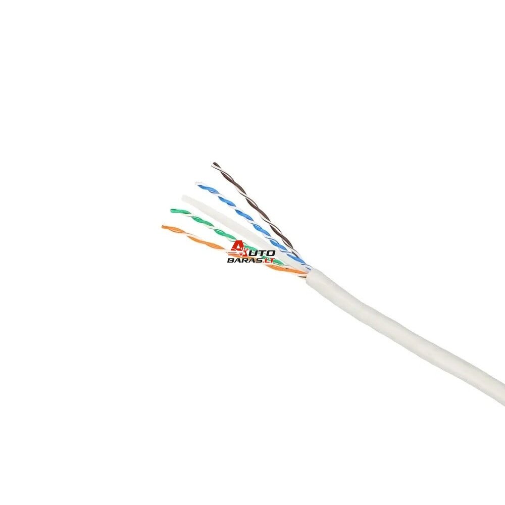 LAN tinklo kabelis Schnur UTP 6e 0.56mm (vidinis, PVC, LZSH, Cca, 305m)