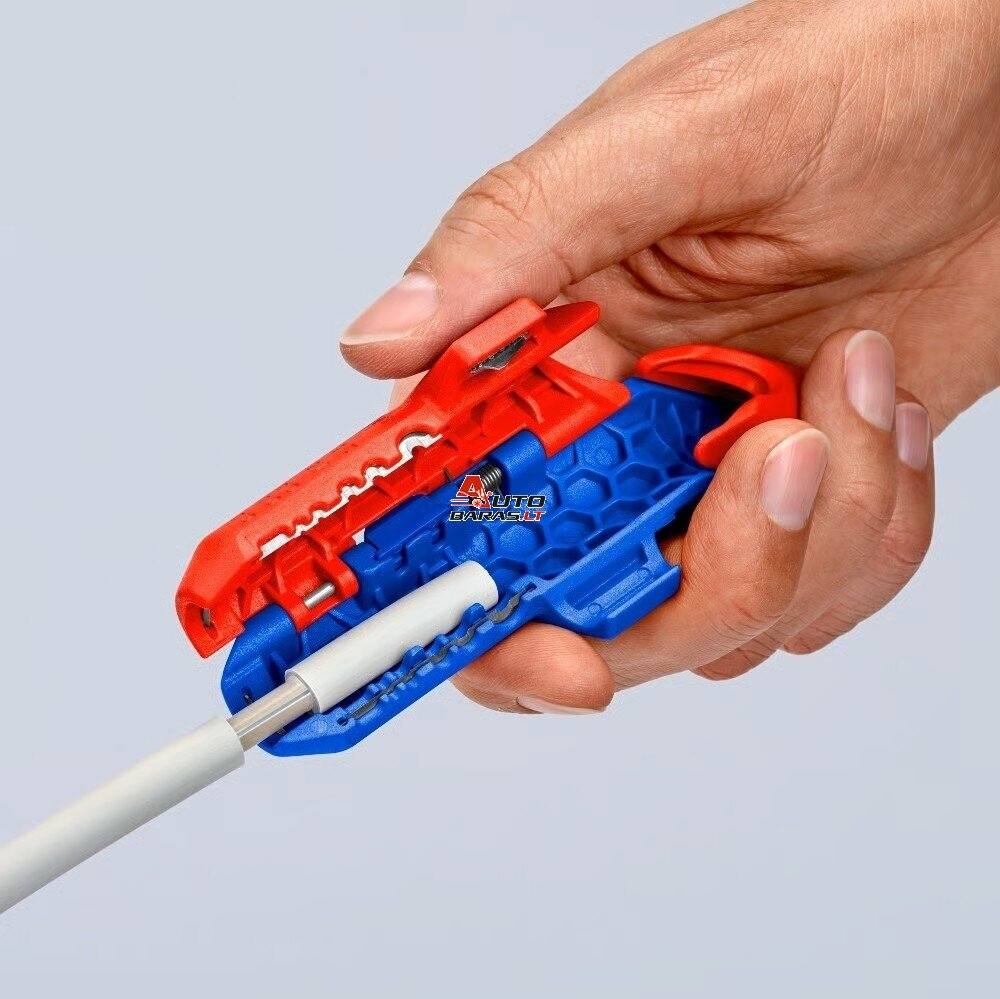 Laidų nuvalymo įrankis FV kabeliams KNIPEX ErgoStrip 5