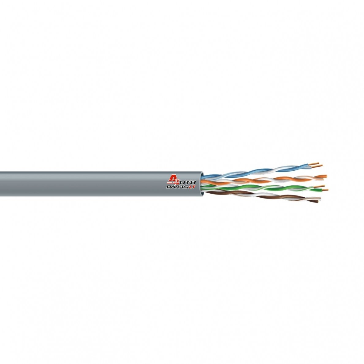 LAN tinklo kabelis ECG UTP 5e (vidaus, PVC, Eca, 305m, 24 AWG/0.51mm)