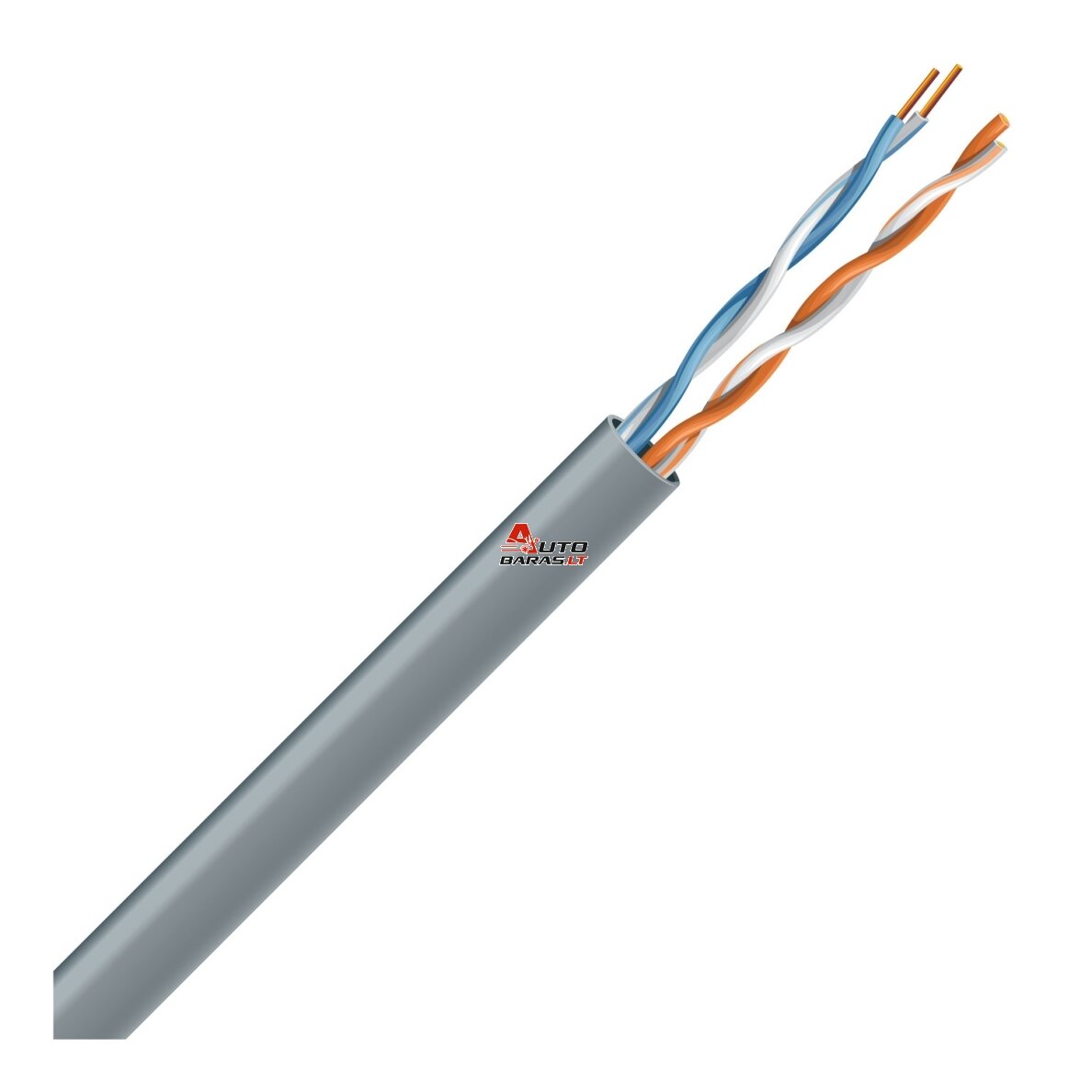 LAN tinklo kabelis ECG UTP 6 (vidaus, neekranuotas, PVC/LSZH, 305m, 23AWG/0,56mm, B2ca(s1,d0,a1))