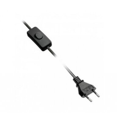 Laidinis jungiklis GTV LD-KABE2M-00 (2m, juodas)