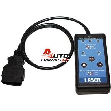 LASER OBD Serviso ir el. rankinio stabdžio įrankis, Volvo