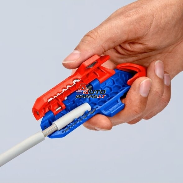 Laidų nuvalymo įrankis FV kabeliams KNIPEX ErgoStrip 5