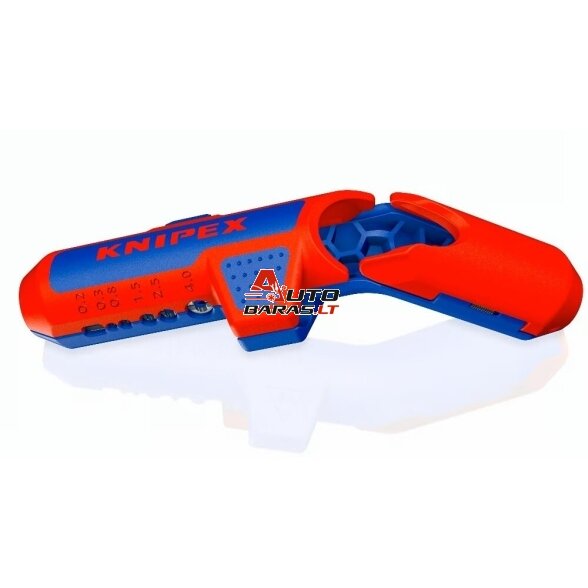 Laidų nuvalymo įrankis FV kabeliams KNIPEX ErgoStrip 1