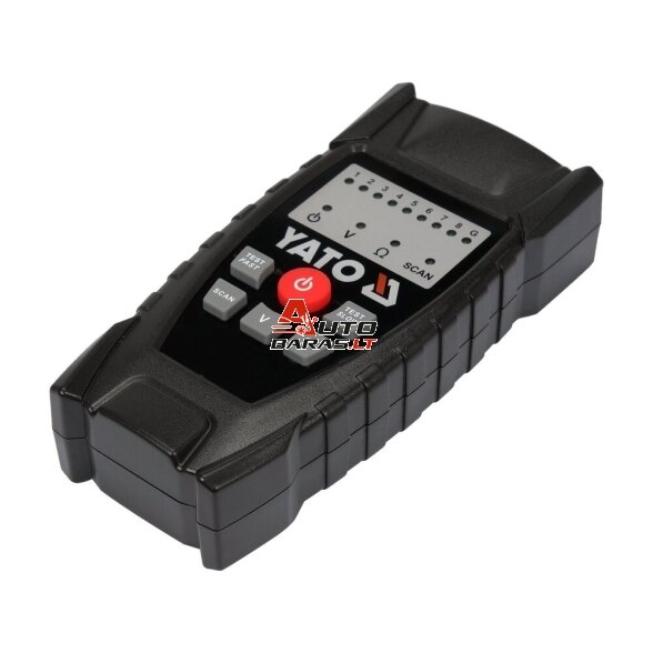 YATO Laidų testeris ir ieškiklis | RJ11 RJ45 5