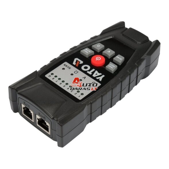 YATO Laidų testeris ir ieškiklis | RJ11 RJ45 6