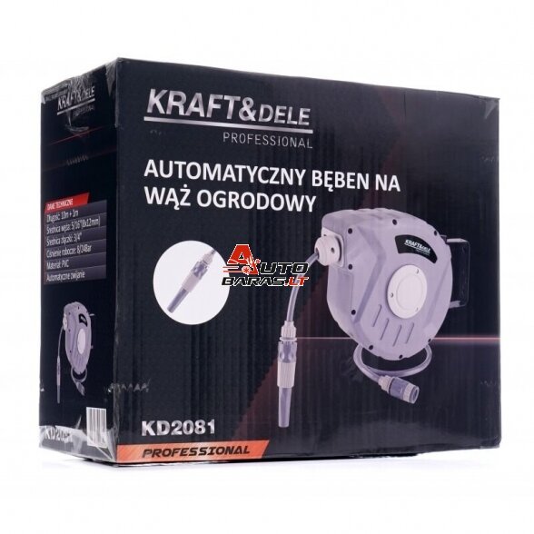 Laistymo žarna su automatine rite 5/16" 10+1m 7