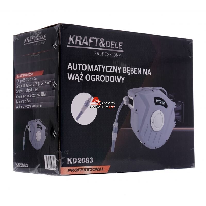 Laistymo žarna su automatine rite 1/2" 20+2m 10