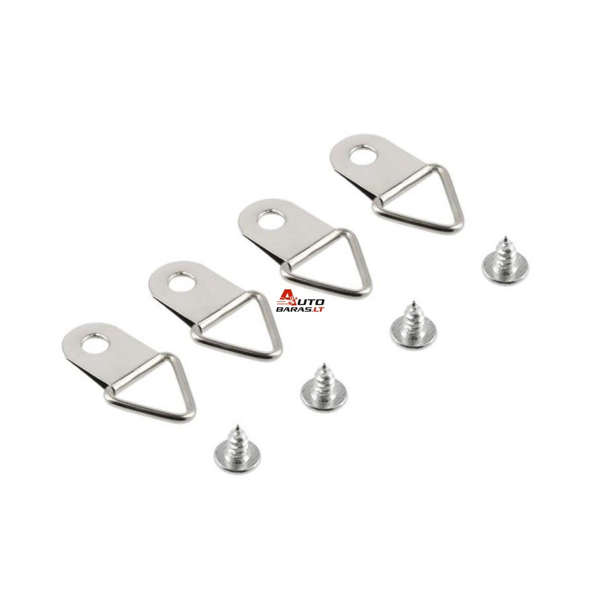 LED panelių 60x60 tvirtinimo komplektas GTV ZM-HOOK4-BK-00 (4 vnt.)
