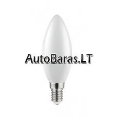 LED lemputė matinė žvakutė GTV LD-SMDC37-80 (8w, E14, 3000K)