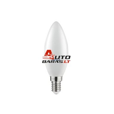 LED lemputė matinė žvakutė GTV LD-SMDC37-80 (8w, E14, 3000K)