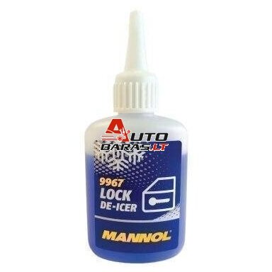 Ledo tirpiklis durų spynelėm MANNOL 50ml