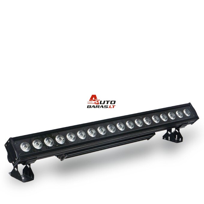 LED BAR prožektorius BRIGHTER PRO BAR 18IP (IP65, 7185lm, 1000x170x130mm, 7.2kg)