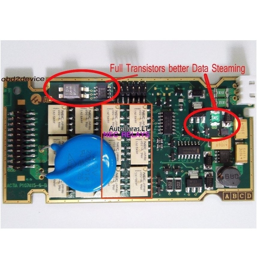 LEXIA 3 FULL CHIP Gold - Citroen / Peugeot - diagnostikos įtaisas 2