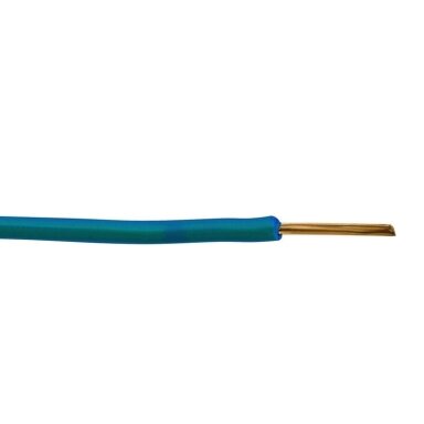 Lietkabelis H07V-U (YDY) 1x1.5 mm2 vienagyslis laidas (monolitinis, mėlynas, 1 m) Lietkabelis H07V-U (YDY) 1x1.5 mm2 vienagyslis laidas (monolitinis, mėlynas, 1 m)