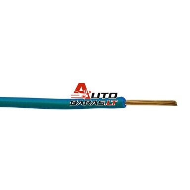 Lietkabelis H07V-U (YDY) 1x4 mm2 vienagyslis laidas (monolitinis, mėlynas, 1 m) Lietkabelis H07V-U (YDY) 1x4 mm2 vienagyslis laidas (monolitinis, mėlynas, 1 m)