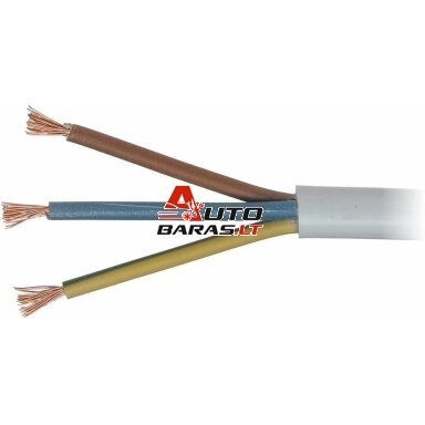 Lietkabelis OMYp kabelis BVV-PLL 3x1mm2 (100m) Lietkabelis OMYp kabelis BVV-PLL 3x1mm2 (100m)
