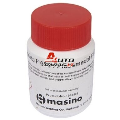 Litavimo pasta fliusas F600 0.1KG / JAR