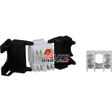 Lizdas EXCEL 100-211 RJ45 (Cat6, UTP, keystone, IDC 180° į lizdą) Lizdas EXCEL 100-211 RJ45 (Cat6, UTP, keystone, IDC 180° į lizdą)