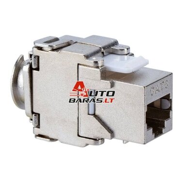 Lizdas RJ45 (6A kategorija, FTP, 180 laipsn.) Lizdas RJ45 (6A kategorija, FTP, 180 laipsn.)