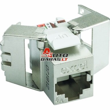 Lizdas RJ45 Excel 100-181 (Cat6A FTP, keystone) Lizdas RJ45 Excel 100-181 (Cat6A FTP, keystone)