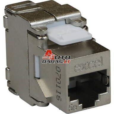 Lizdas RJ45 Excel 100-906 (Cat5e FTP, keystone) Lizdas RJ45 Excel 100-906 (Cat5e FTP, keystone)