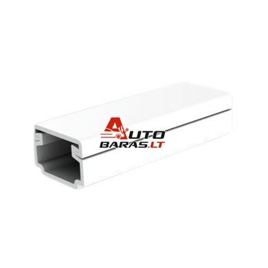 Lipnus kabelių lovelis Kopos LH 15X10_P2 (baltas, 15×10 mm, 2 m, su apsaugine plėvele)