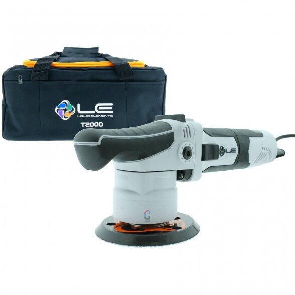 Liquid Elements T2000 V4 ekscentrinė poliravimo mašinėlė +75mm padas