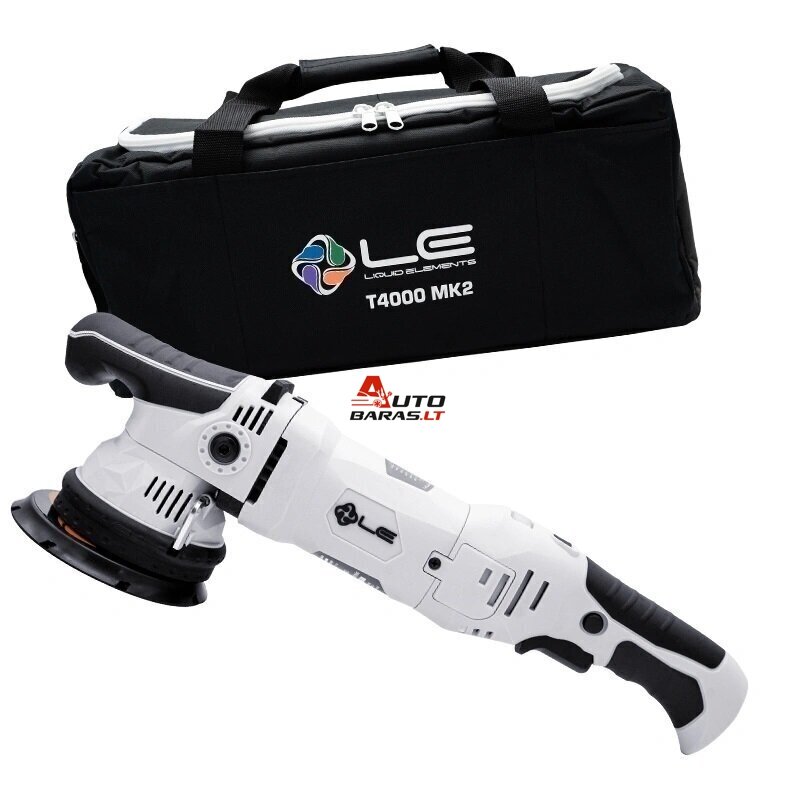 Liquid Elements T2000 V4 ekcentrinė poliravimo mašinėlė 75mm arba 125mm - NUOMA