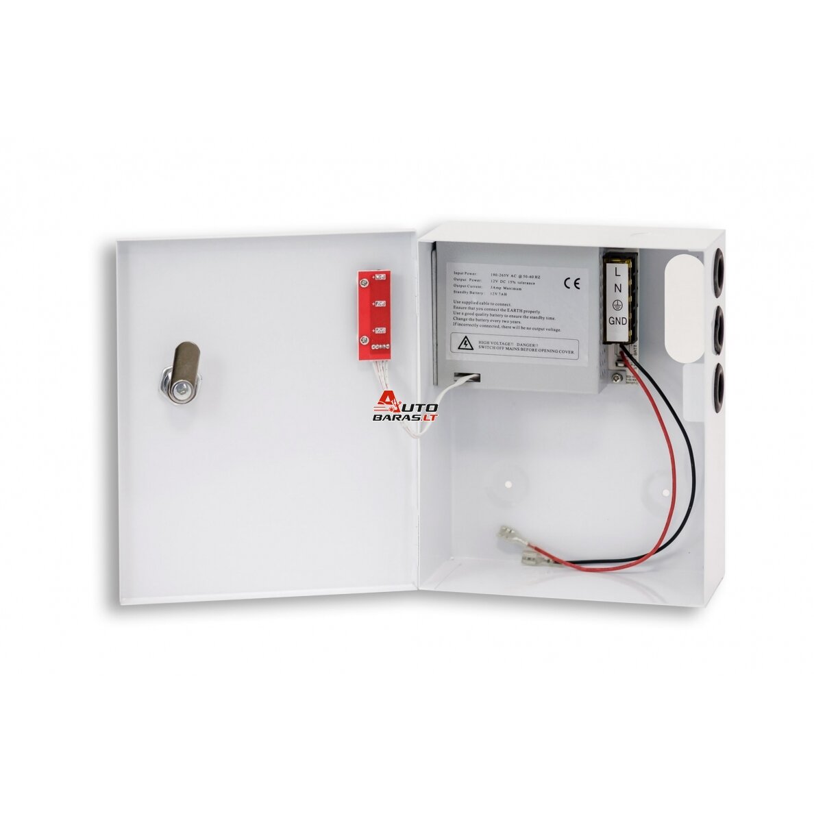 Maitinimo šaltinis 3A/12V (Didelė dėže) Power Bubble