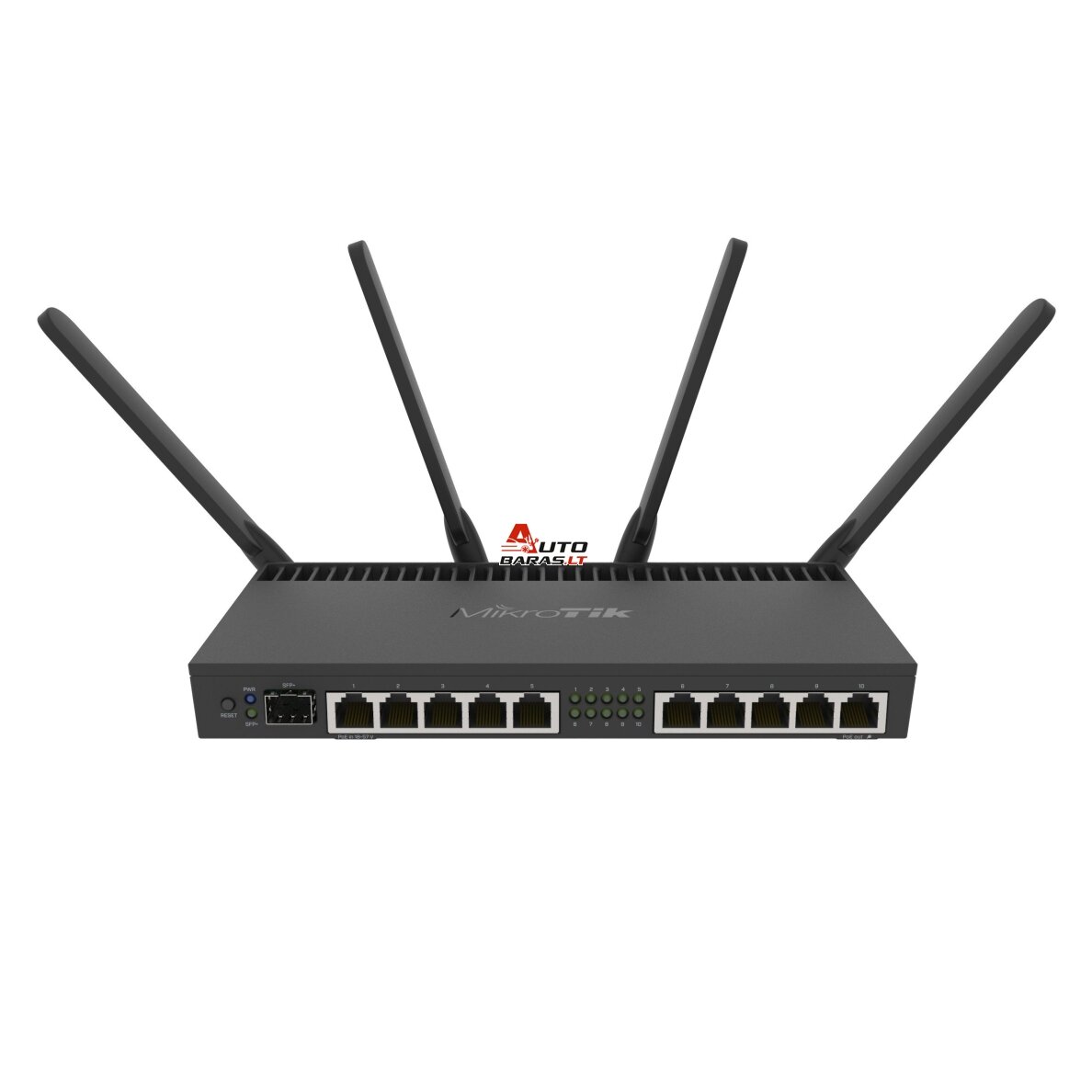 Maršrutizatorius 11 prievadų Mikrotik RB4011iGS+5HacQ2HnD-IN