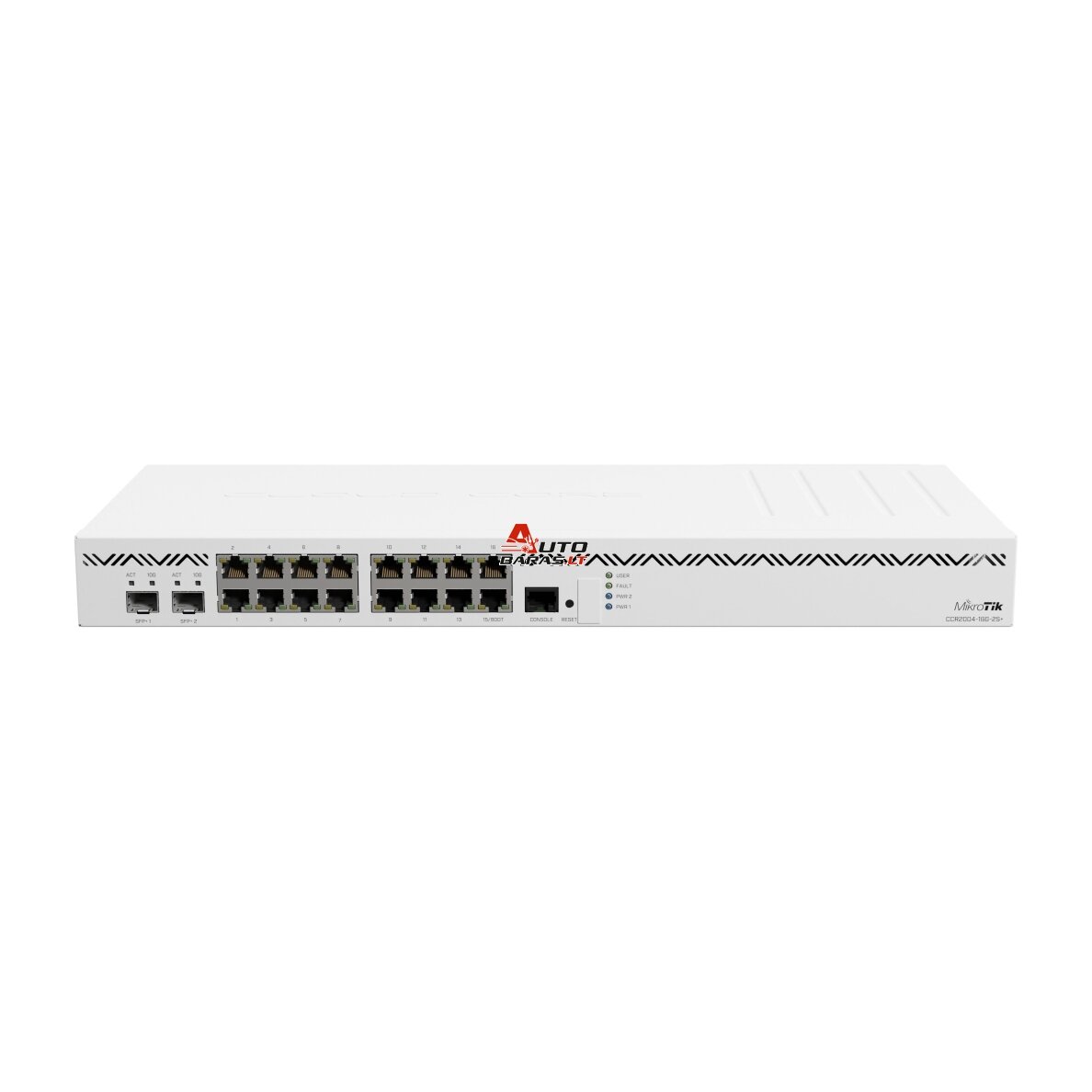 Maršrutizatorius 18 prievadų Mikrotik CCR2004-16G-2S+