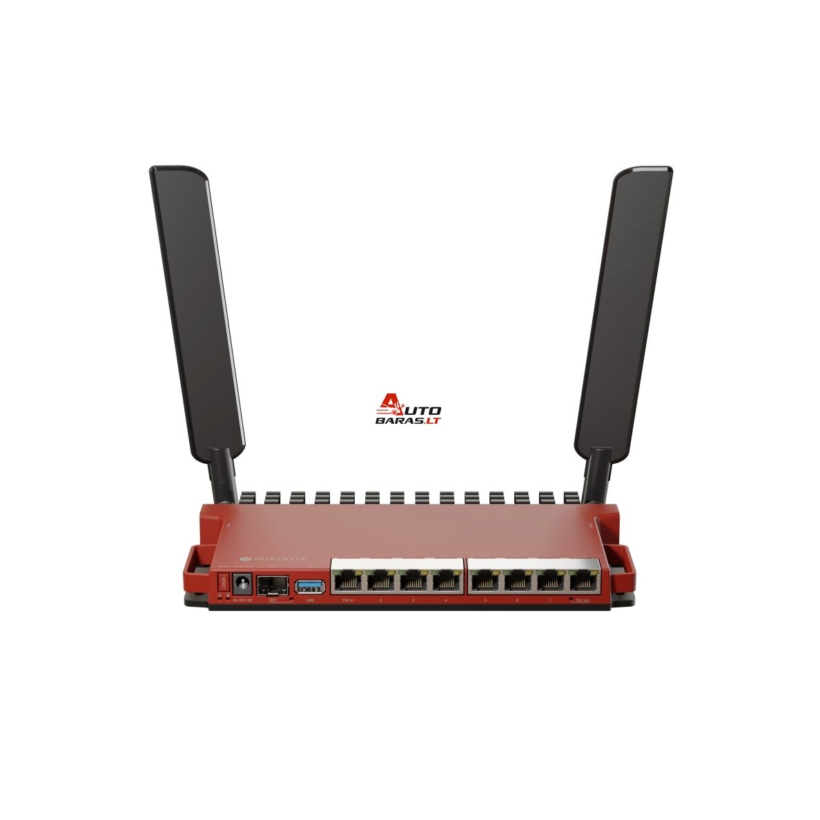 Maršrutizatorius 9 prievadų Mikrotik L009UiGS-2HaxD-IN