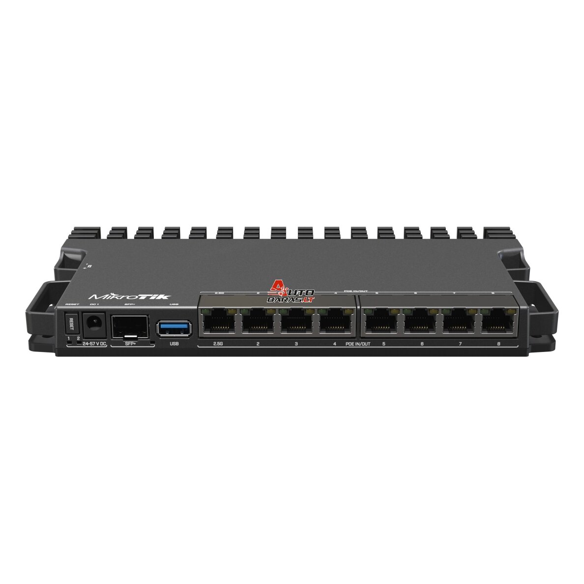 Maršrutizatorius 9 prievadų Mikrotik RB5009UPr+S+IN