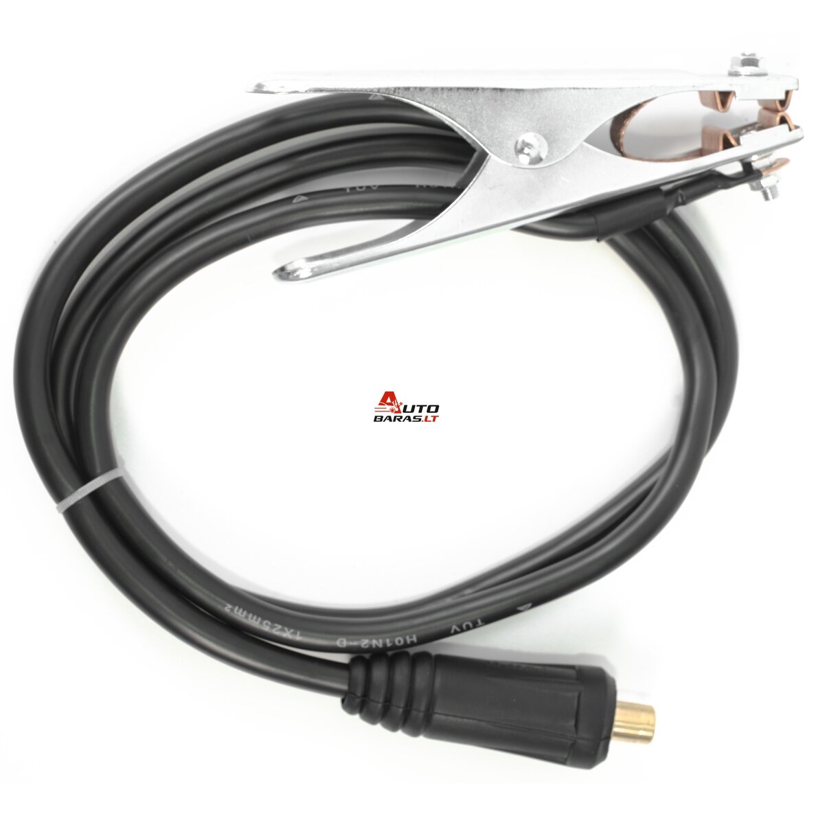 Masės kabelis 2.5m su gnybtu inv.suvir.aparatui MMA-250 35-50mm² jungtim (ats.d.)