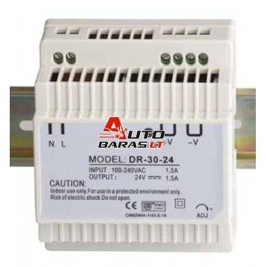 Maitinimo blokas DR-30-24 Maitinimo blokas DR-30-24