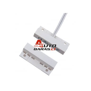 Magnetiniai kontaktai Sentek BS-2021WH (lipnūs, 33x13mm) Magnetiniai kontaktai Sentek BS-2021WH (lipnūs, 33x13mm)